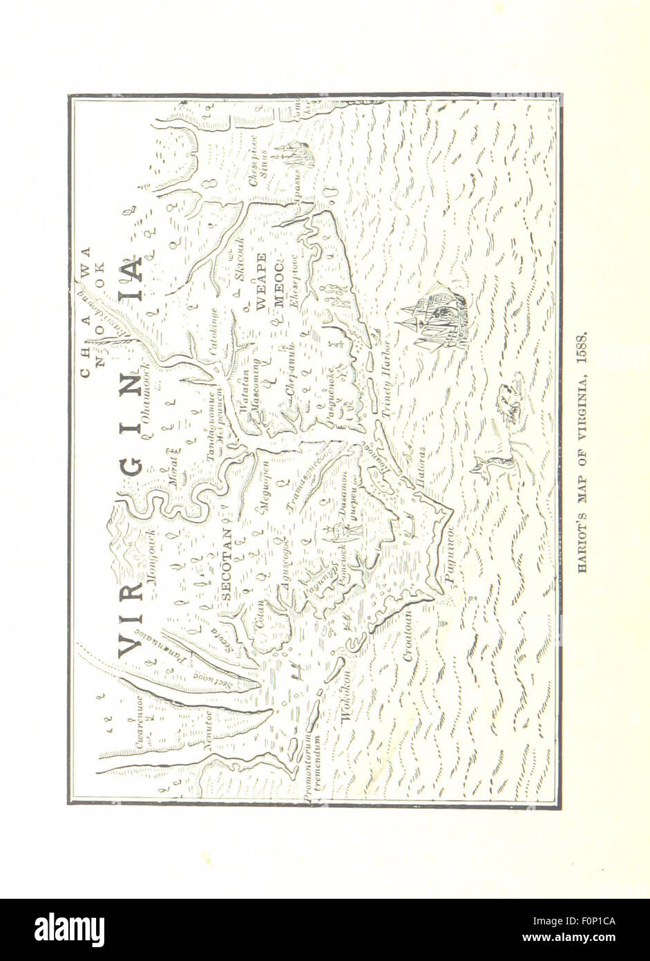 The Making of Virginia and the Middle Colonies. 1578-1701 ... With many illustrations and maps Image taken from page 40 of 'The Making of Virginia Stock Photo