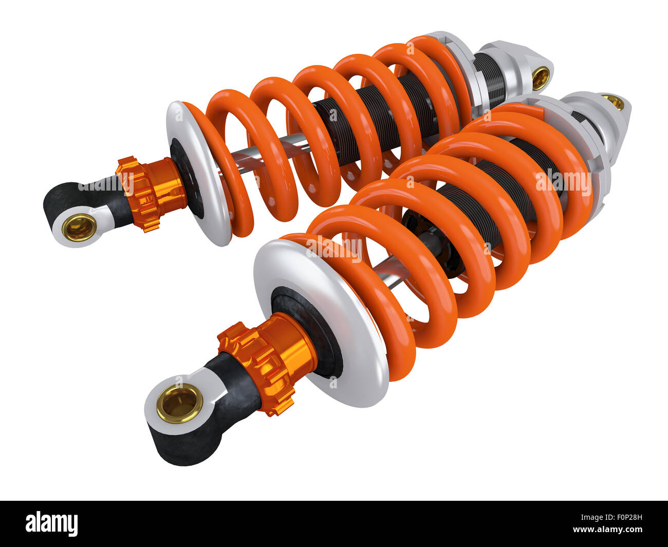 Shock absorber spring hi-res stock photography and images - Alamy