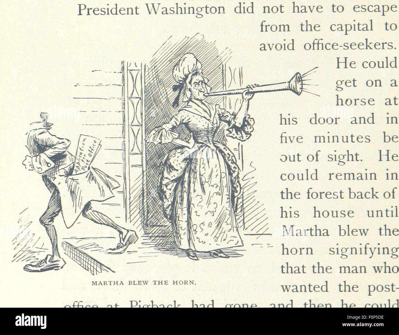 [Bill Nye's History of the United States. Illustrated by F. Opper.] Image taken from page 196 of '[Bill Nye's History of Stock Photo