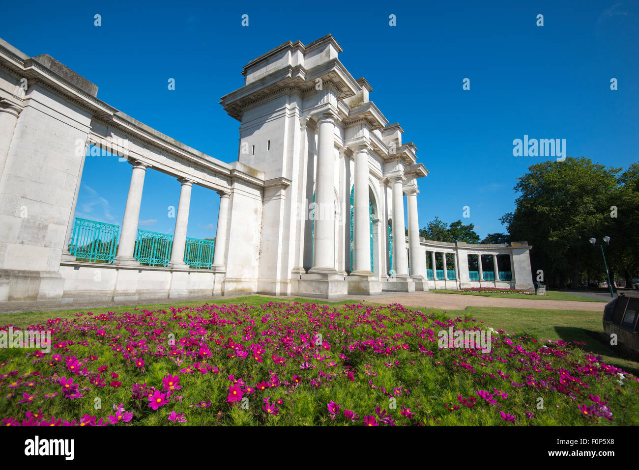 War Memorial at Victoria Embankment in Nottingham City, Nottinghamshire