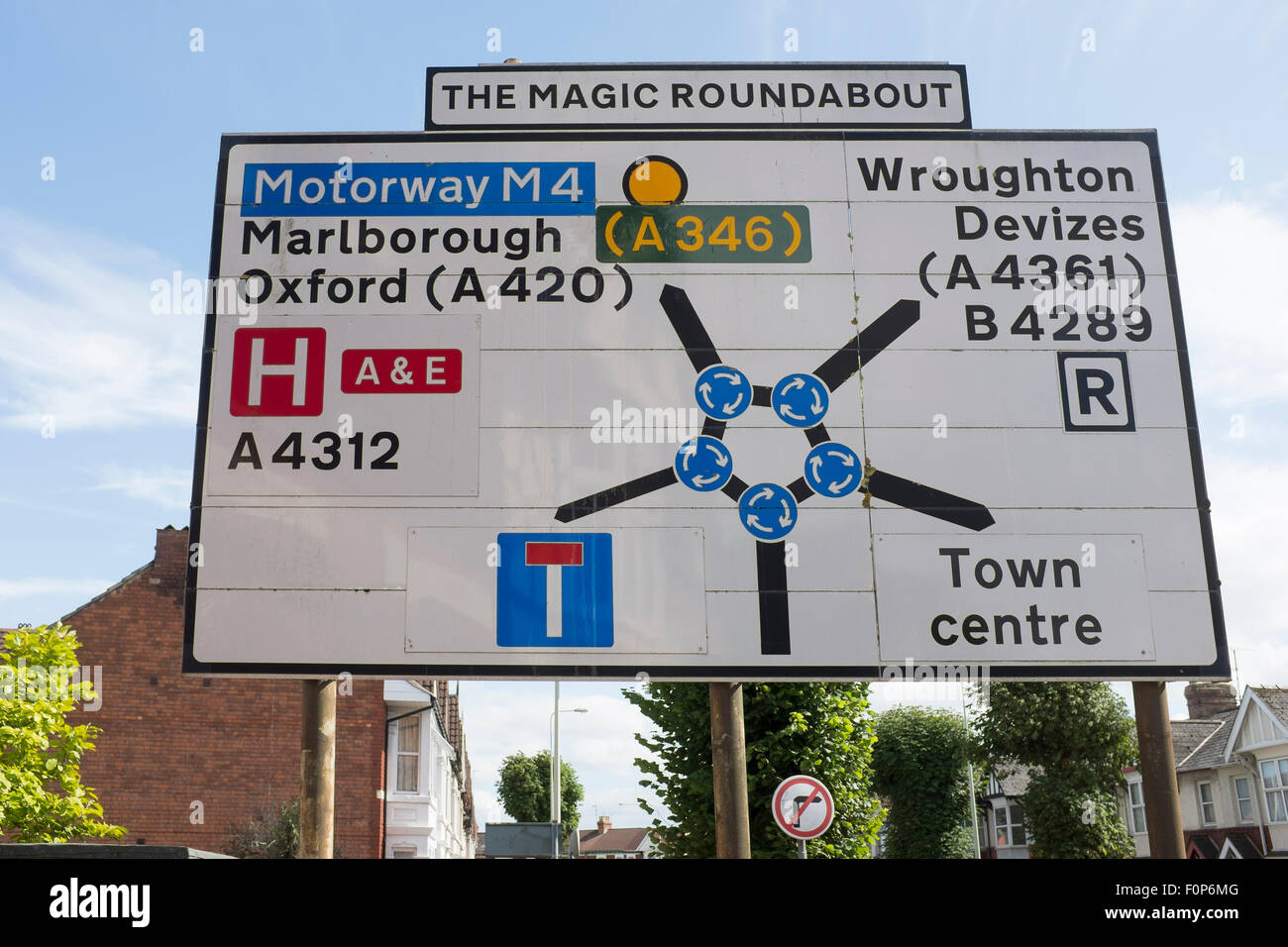 The Magic Roundabout Swindon England UK Stock Photo 86540064 Alamy