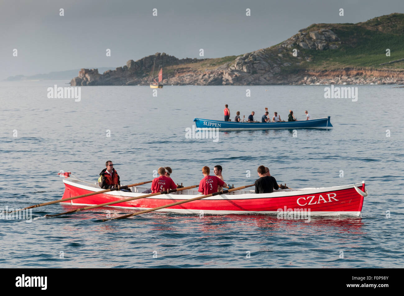 Pilot gigs boat racing hi-res stock photography and images - Alamy