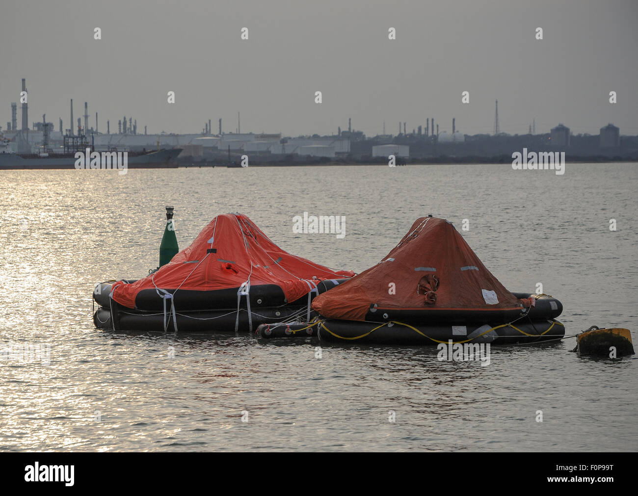 Inflatable life raft hi-res stock photography and images - Alamy