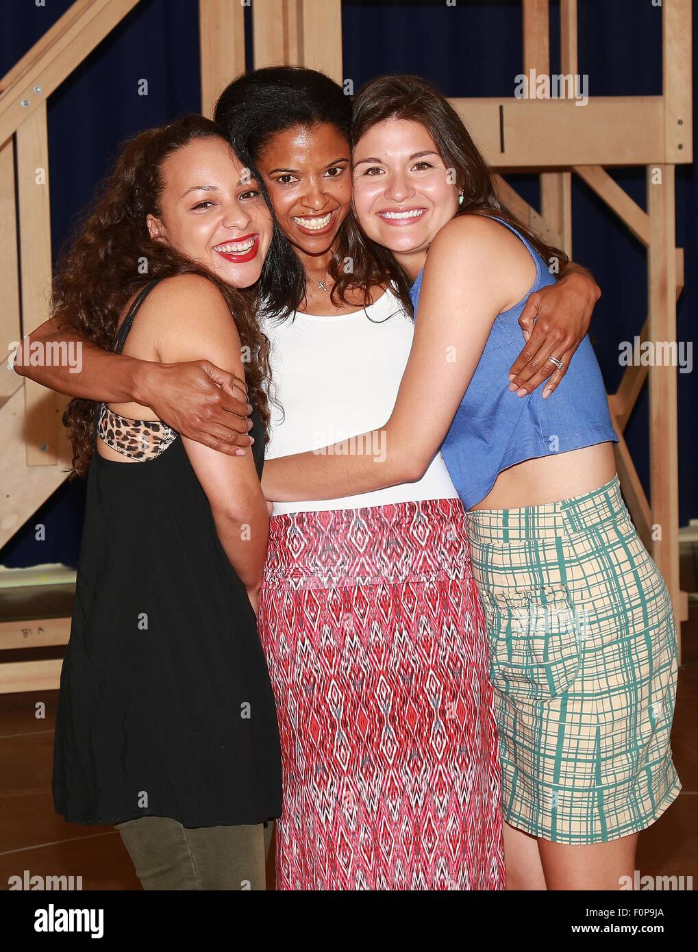 Photocall for Broadway musical 'Hamilton' held at New 42nd Street