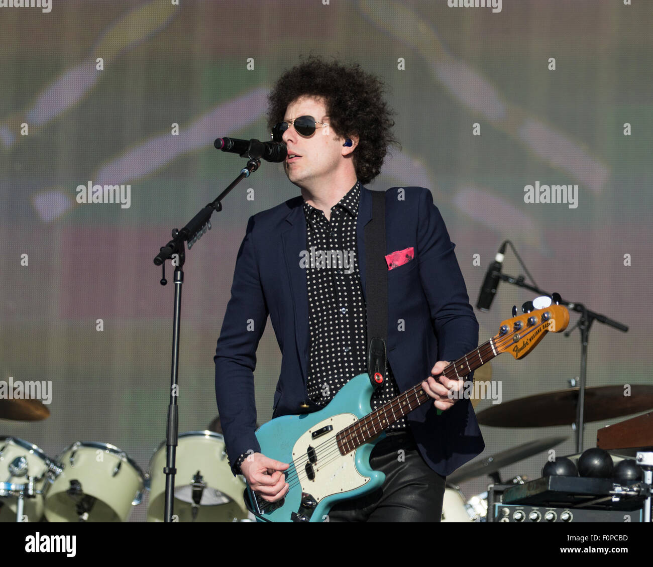 Beck performing at the Barclaycard Presents British Summer Time held at the Hyde Park  Featuring: Beck Where: London, United Kingdom When: 18 Jun 2015 Stock Photo