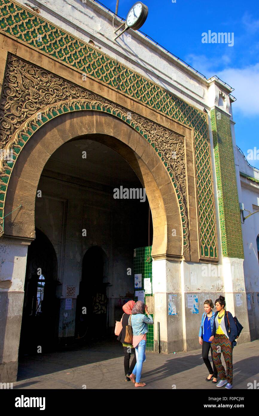 Central Market, Casablanca, Morocco, North Africa Stock Photo Alamy