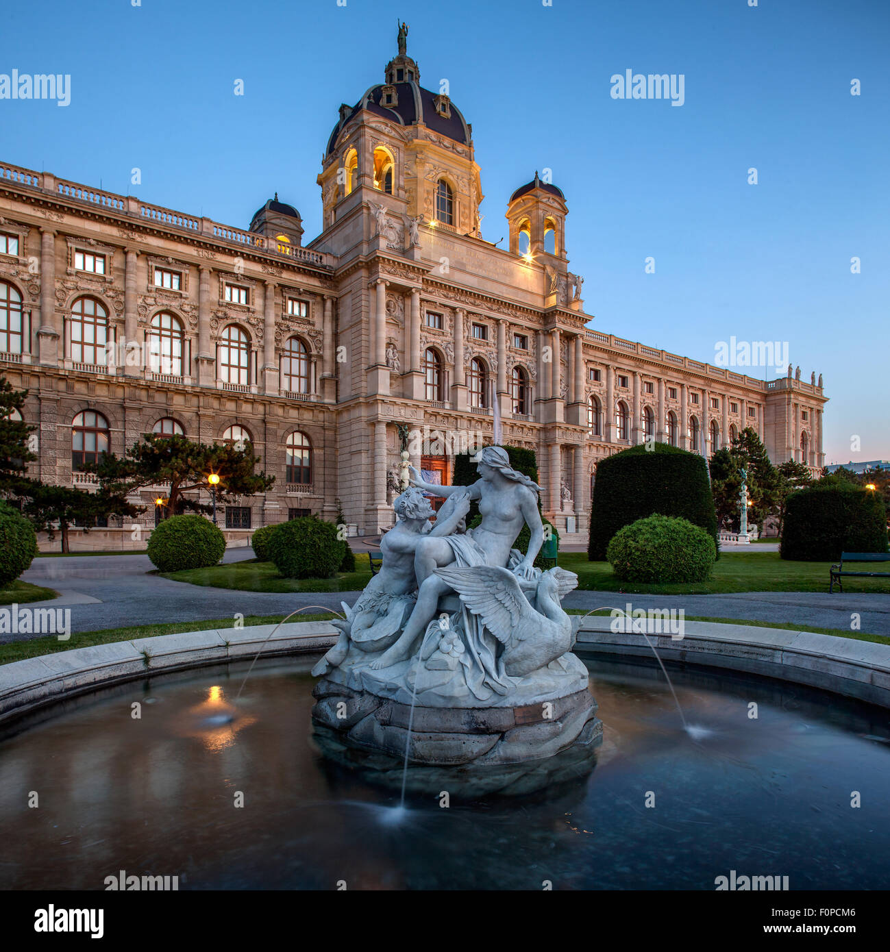 The Kunsthistorisches Museum, Museum of Art History, Wien, Vienna, Austria Stock Photo