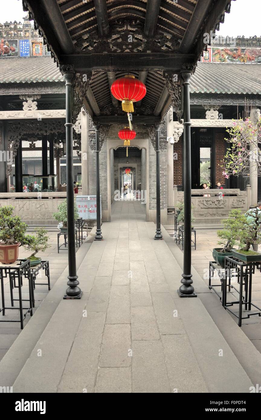 Chen Family Temple, traditional Chinese architecture in Guangzhou