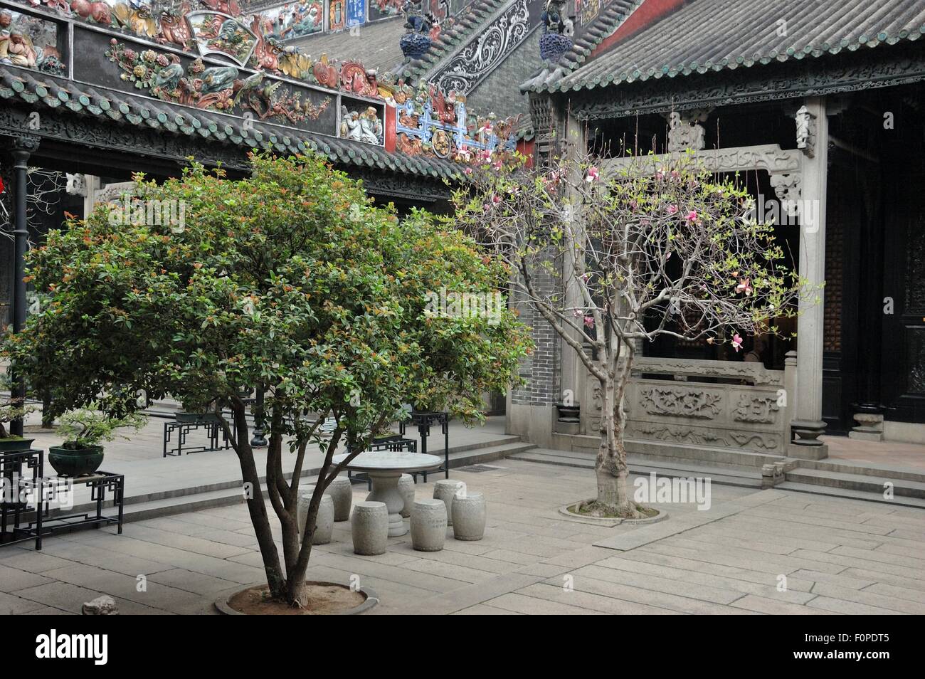 Chen Family Temple, traditional Chinese architecture in Guangzhou