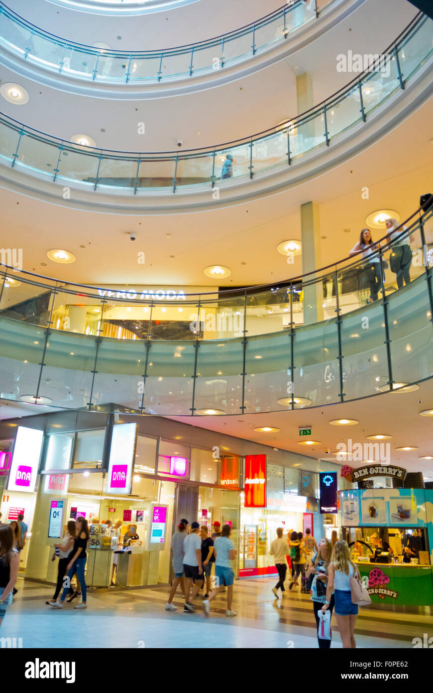 Kampin keskus, Kamppi Center, shopping mall with bus station, Helsinki,  Finland, Europe Stock Photo - Alamy