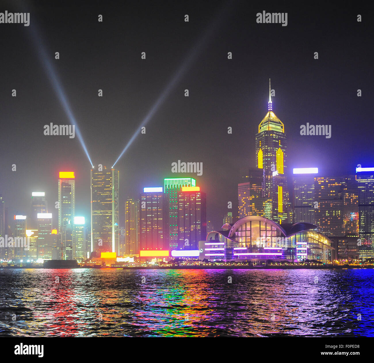 A Symphony Of Lights Is A Synchronized Building Exterior