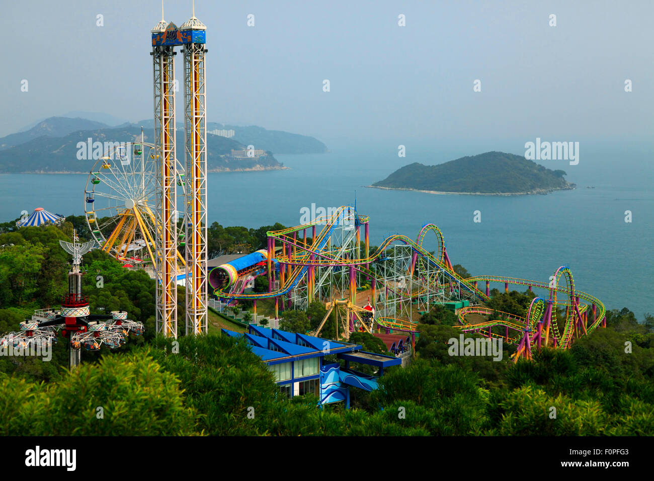 Ocean Park Hong Kong Stock Photo Alamy