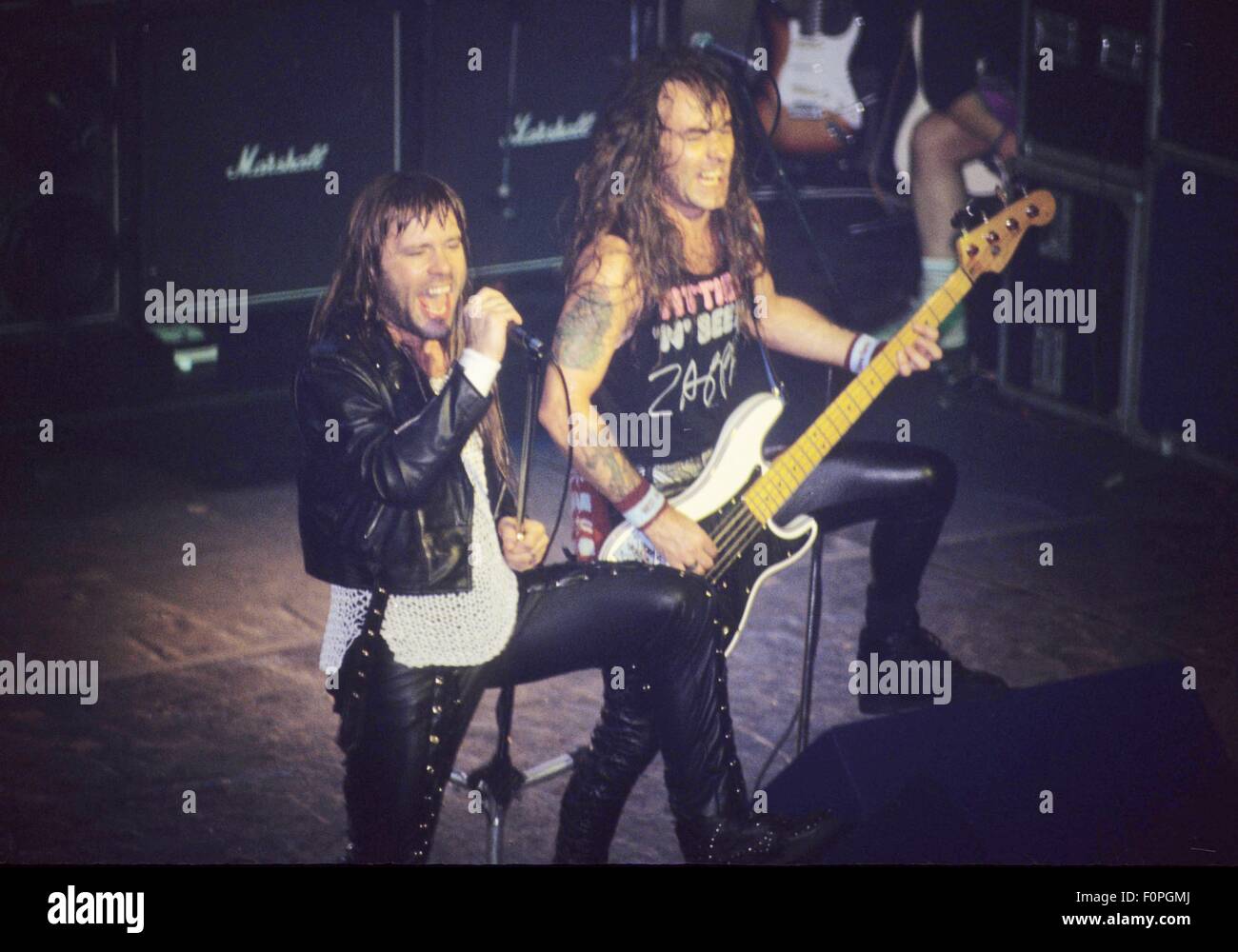 IRON MAIDEN at Rite in New York City.l4215. © Mitchell Gerber/Globe