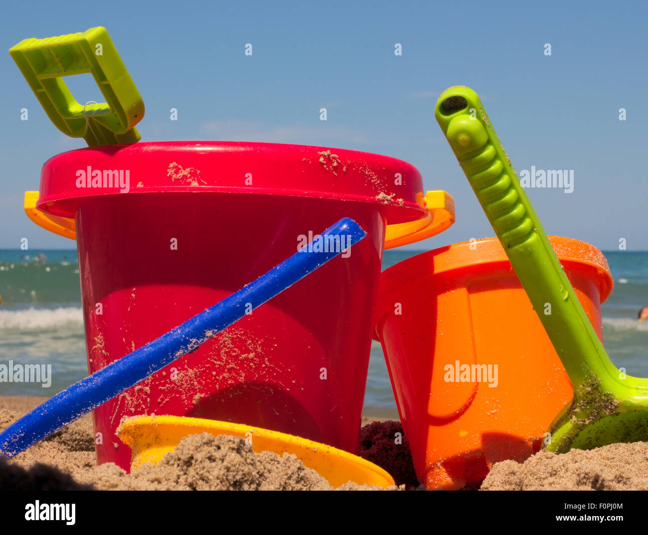 buckets and spades Stock Photo Alamy