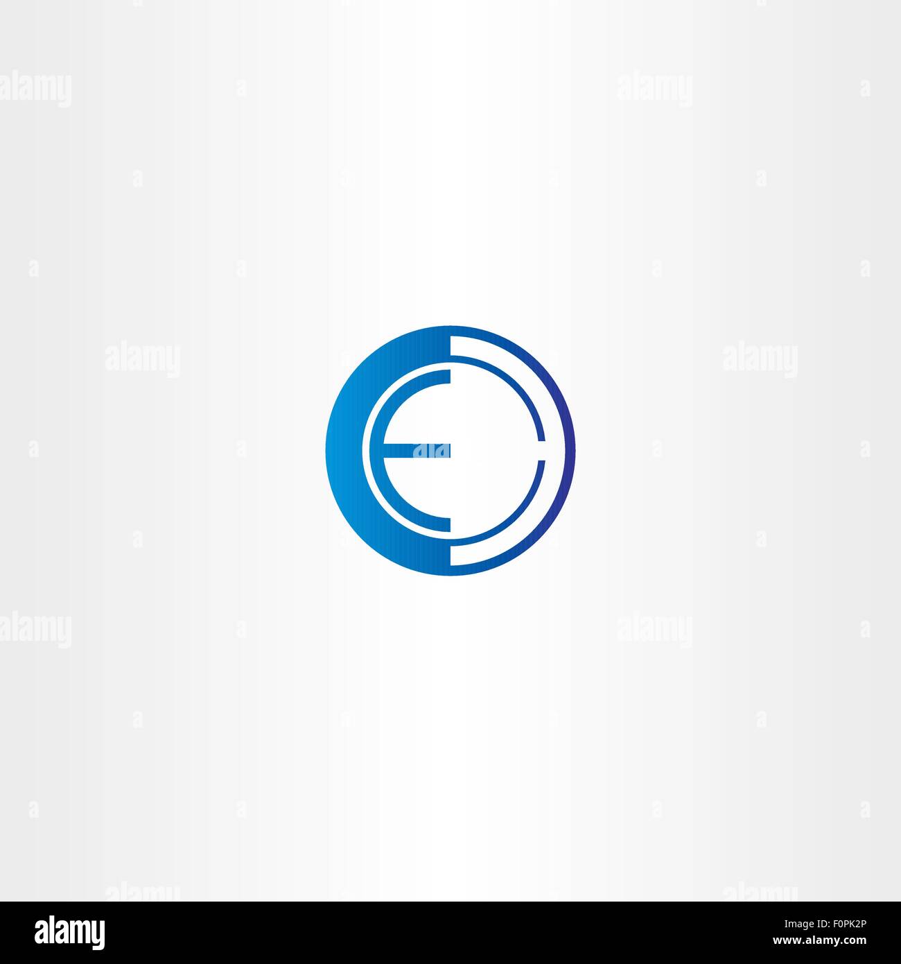 letter e target point logo design Stock Vector Image & Art Alamy