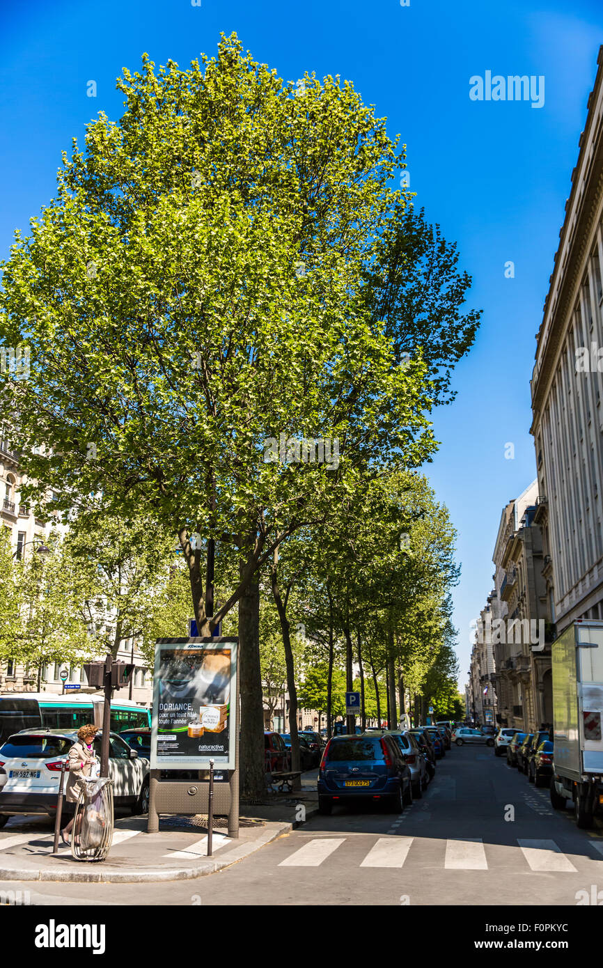 France Paris street Stock Photo - Alamy
