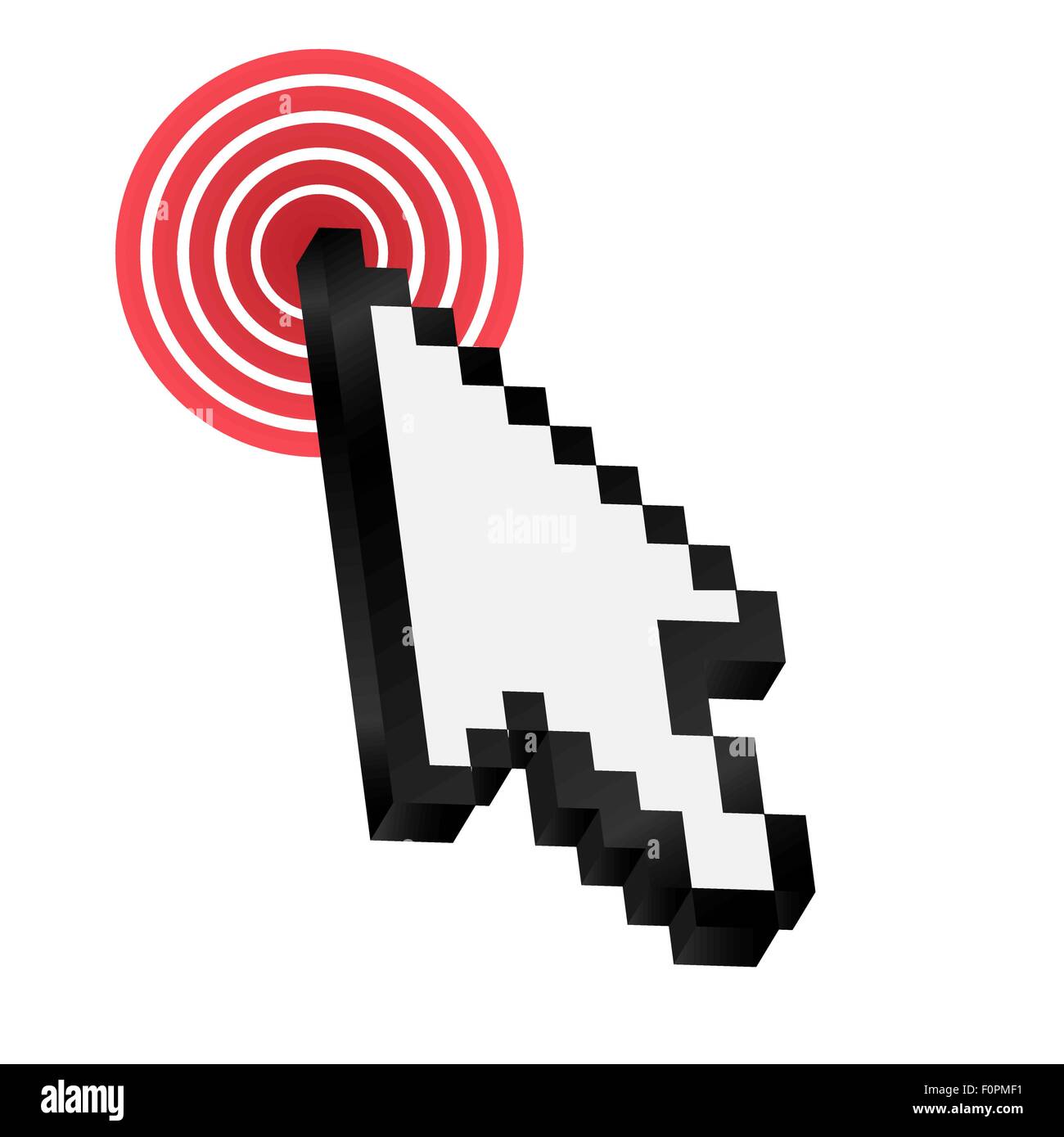 Mouse arrow cursor vector illustration Stock Vector Image & Art - Alamy