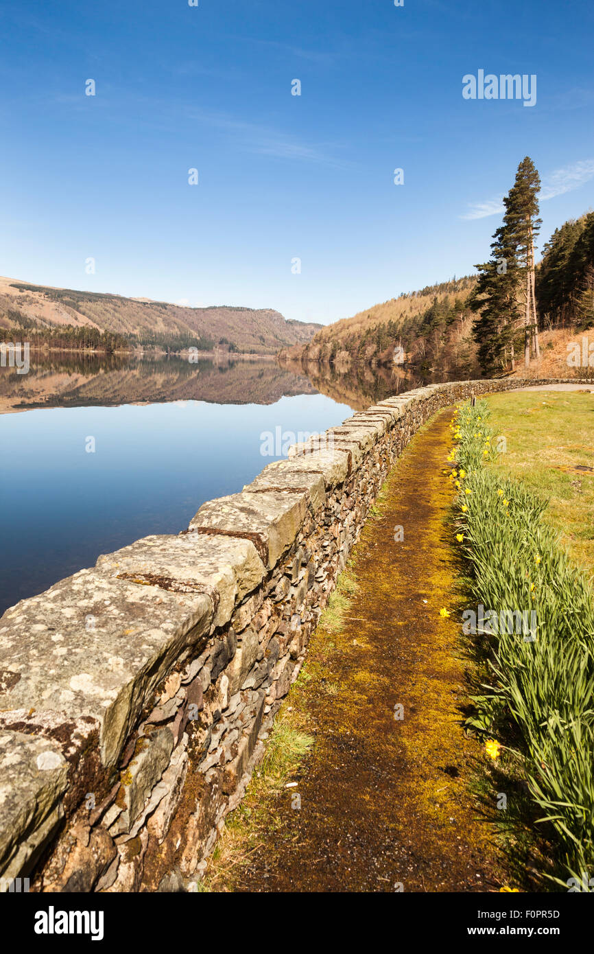 Thirlmere Reservoir, Lake District National Park, Cumbria, England Stock Photo