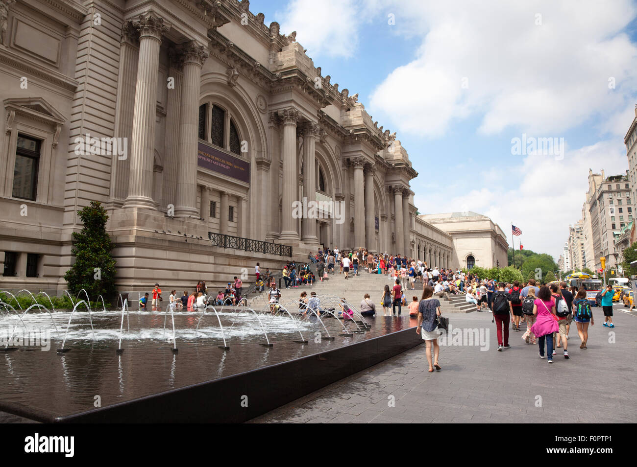 USA, New York State, New York City, Manhattan, Exterior of the Museum of Modern Art on 5th Avenue. Stock Photo