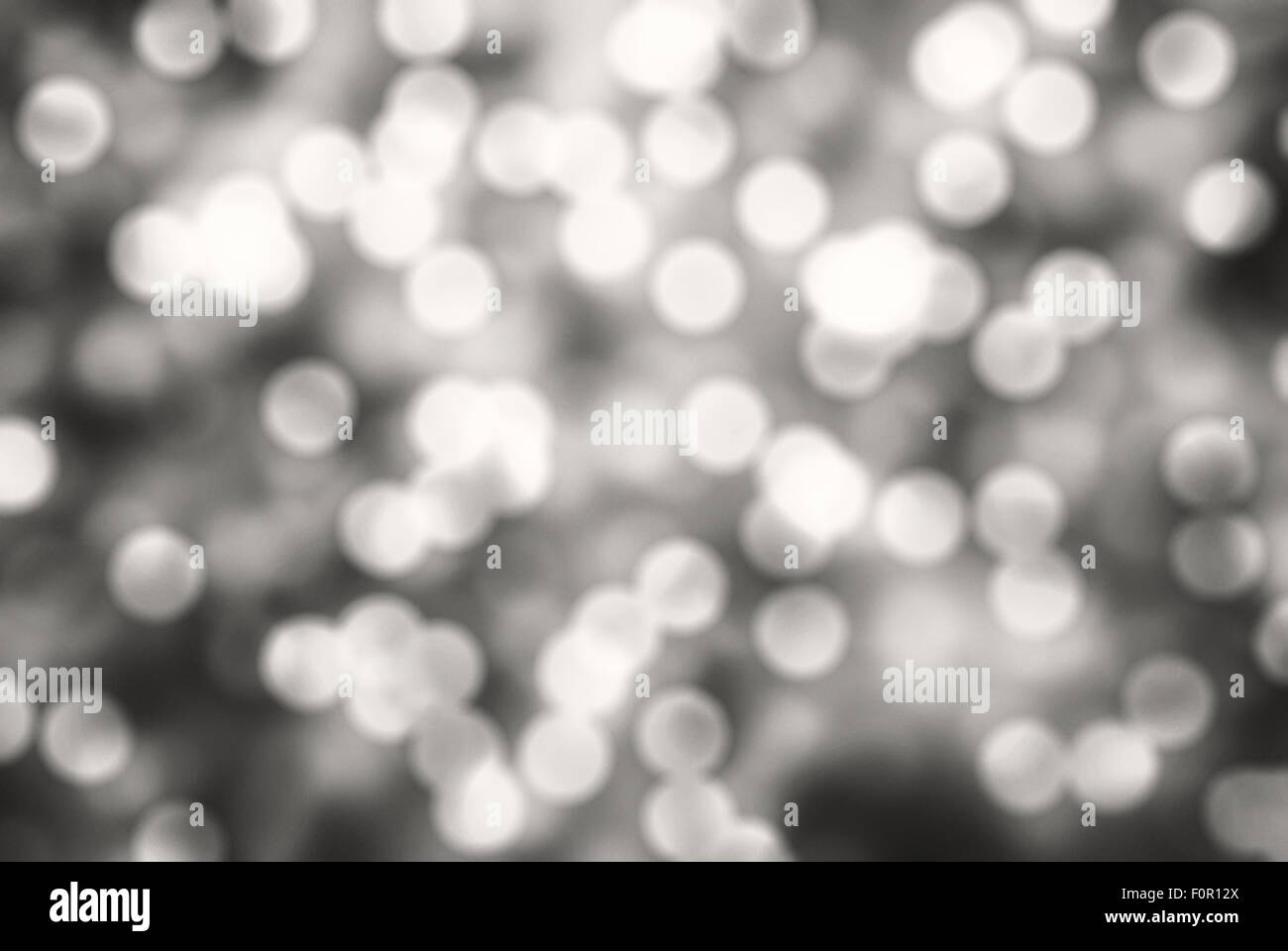 Black and white Bokeh background. Element of design Stock Photo - Alamy
