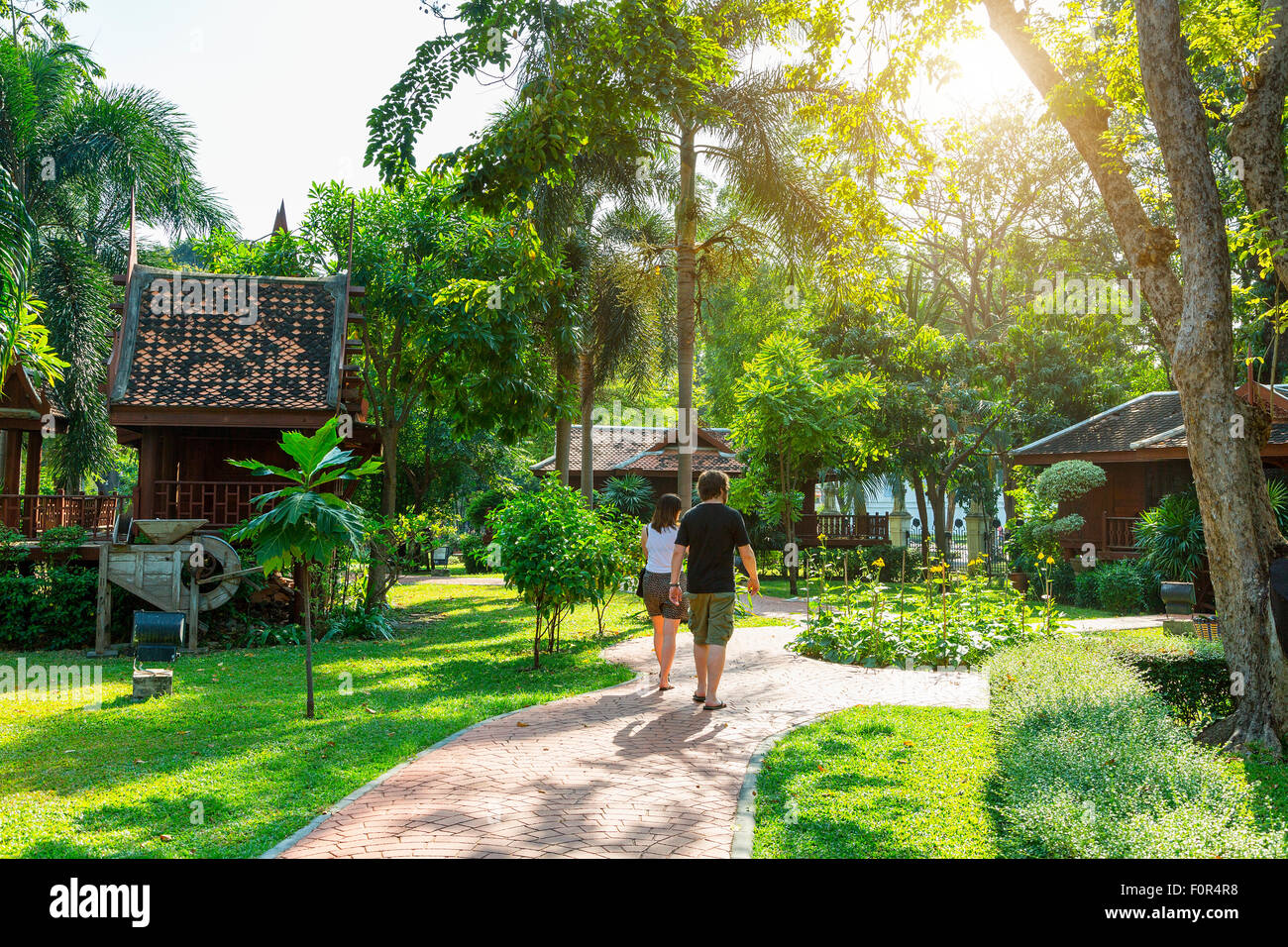 Thailand, Bangkok, Saranrom Park Stock Photo