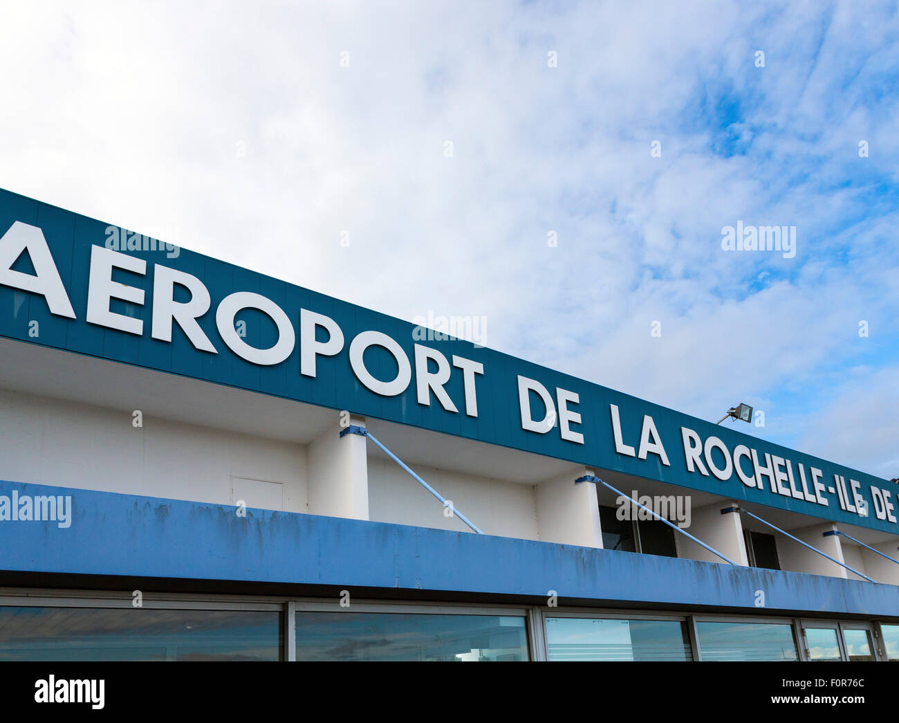 Terminal at La Rochelle Ile de Re airport, France Stock Photo Alamy