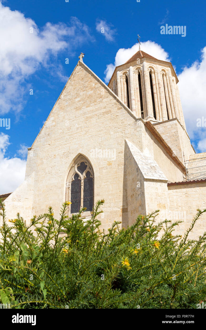 Notre Dame church, Surgeres, Charente Maritime, France Stock Photo