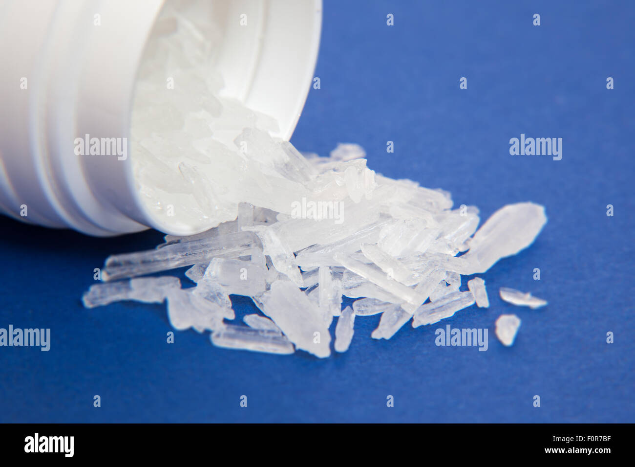 Crystal Meth also known as Methamphetamine Stock Photo