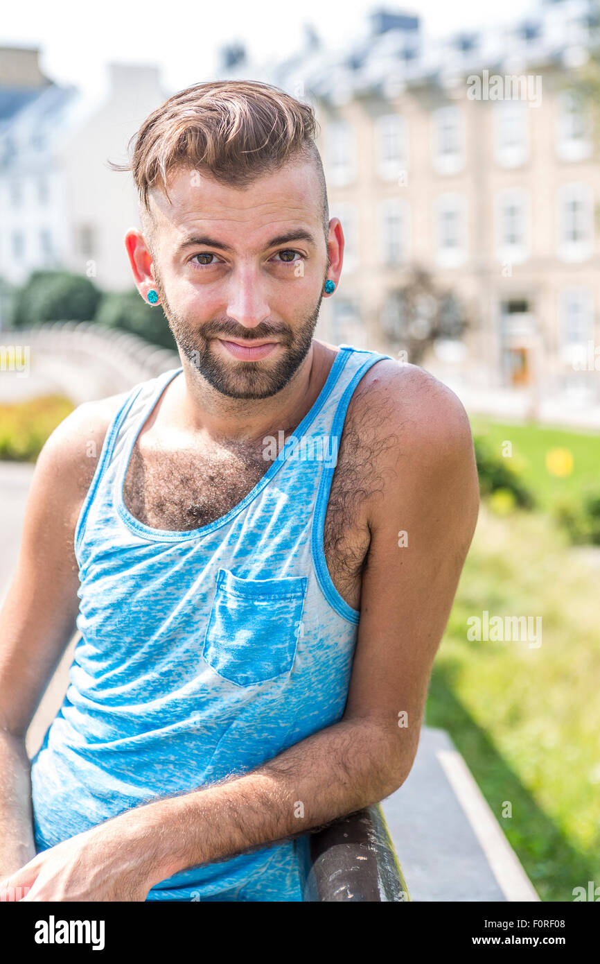 Caucasian hipster hi-res stock photography and images - Alamy