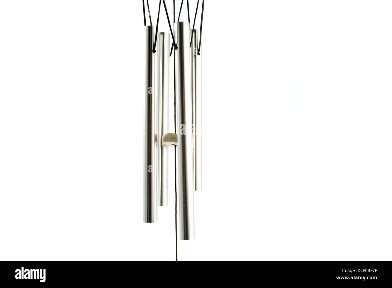 Wind Chimes isolated Stock Photo
