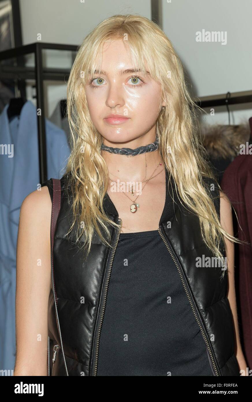 New York, NY, USA. 19th Aug, 2015. Kelsey Soles in attendance for
