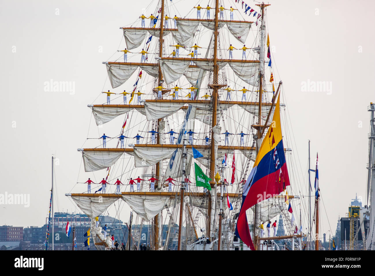 Amsterdam Sail 2015 Stock Photo