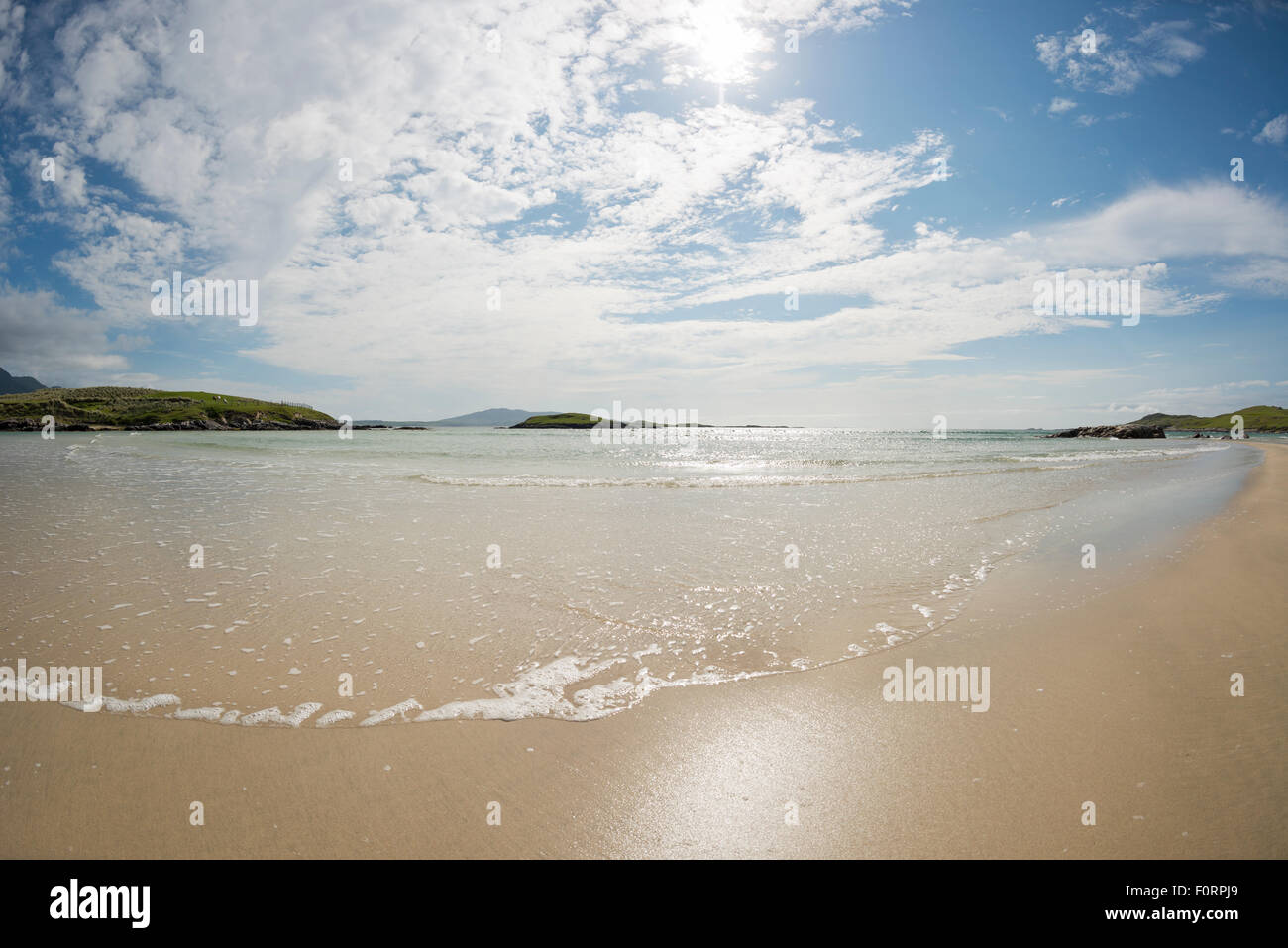 Silver Strand Beach, Thallabawn, Co. Mayo, Ireland Stock Photo Alamy