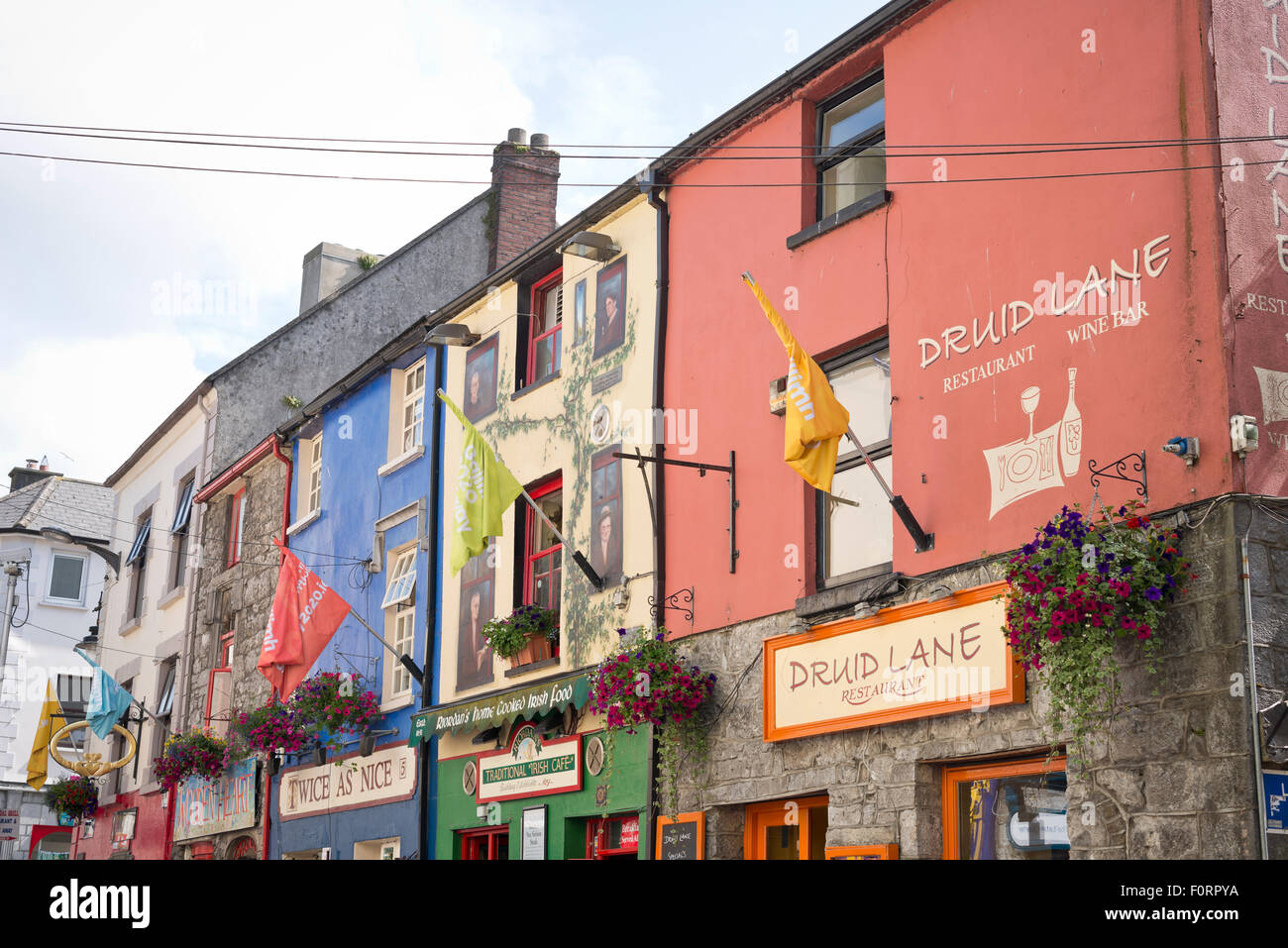 Quay Street, The Latin Quarter, Galway, Ireland Stock Photo Alamy
