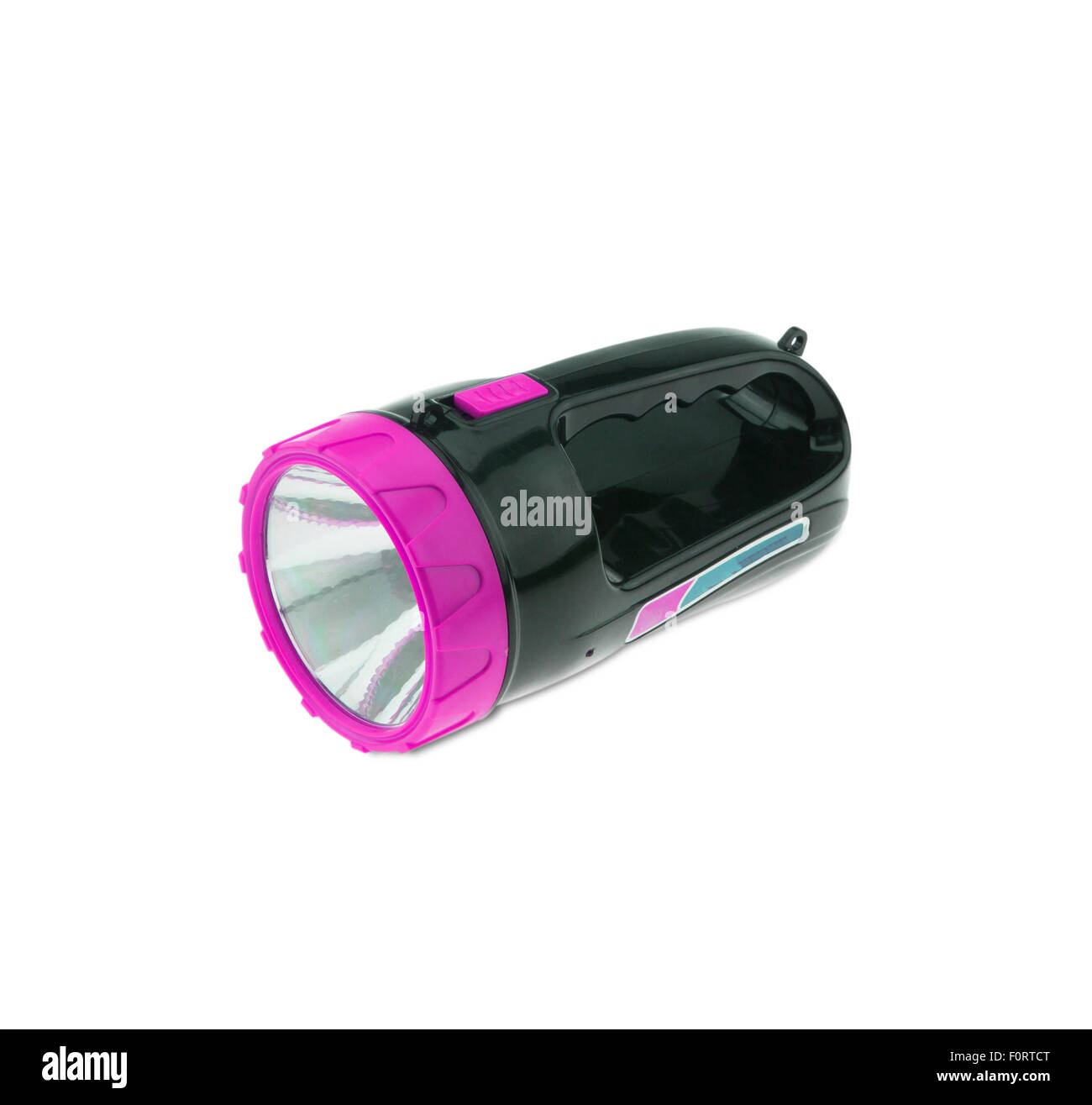 new flashlight isolated on white background Stock Photo - Alamy