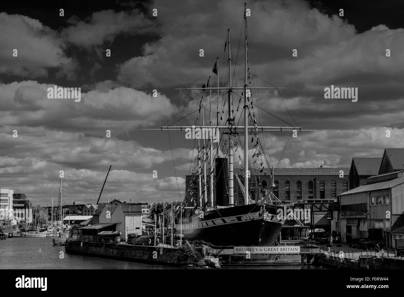 The ss great britain ship Black and White Stock Photos & Images - Alamy