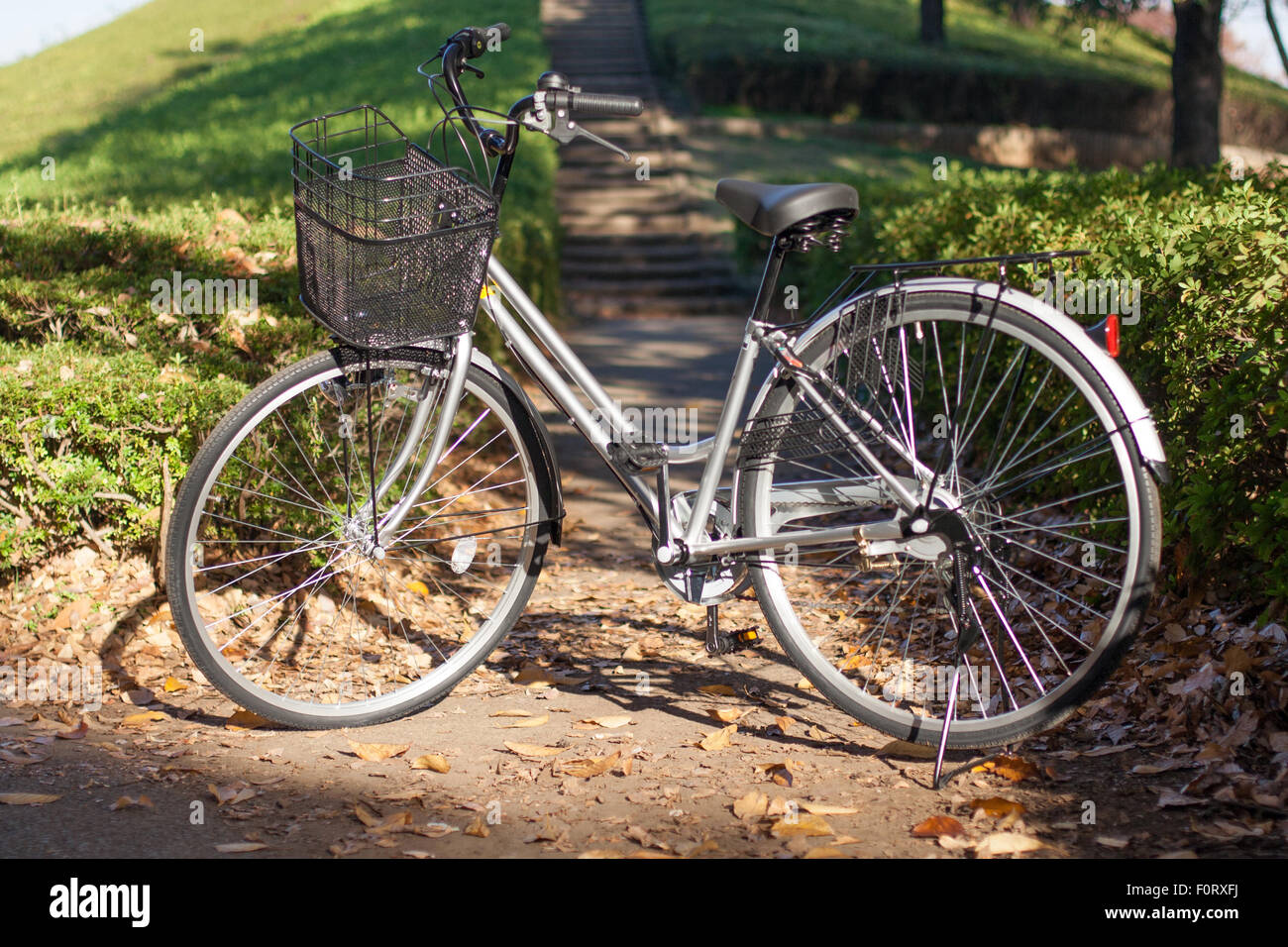 japanese bike with basket