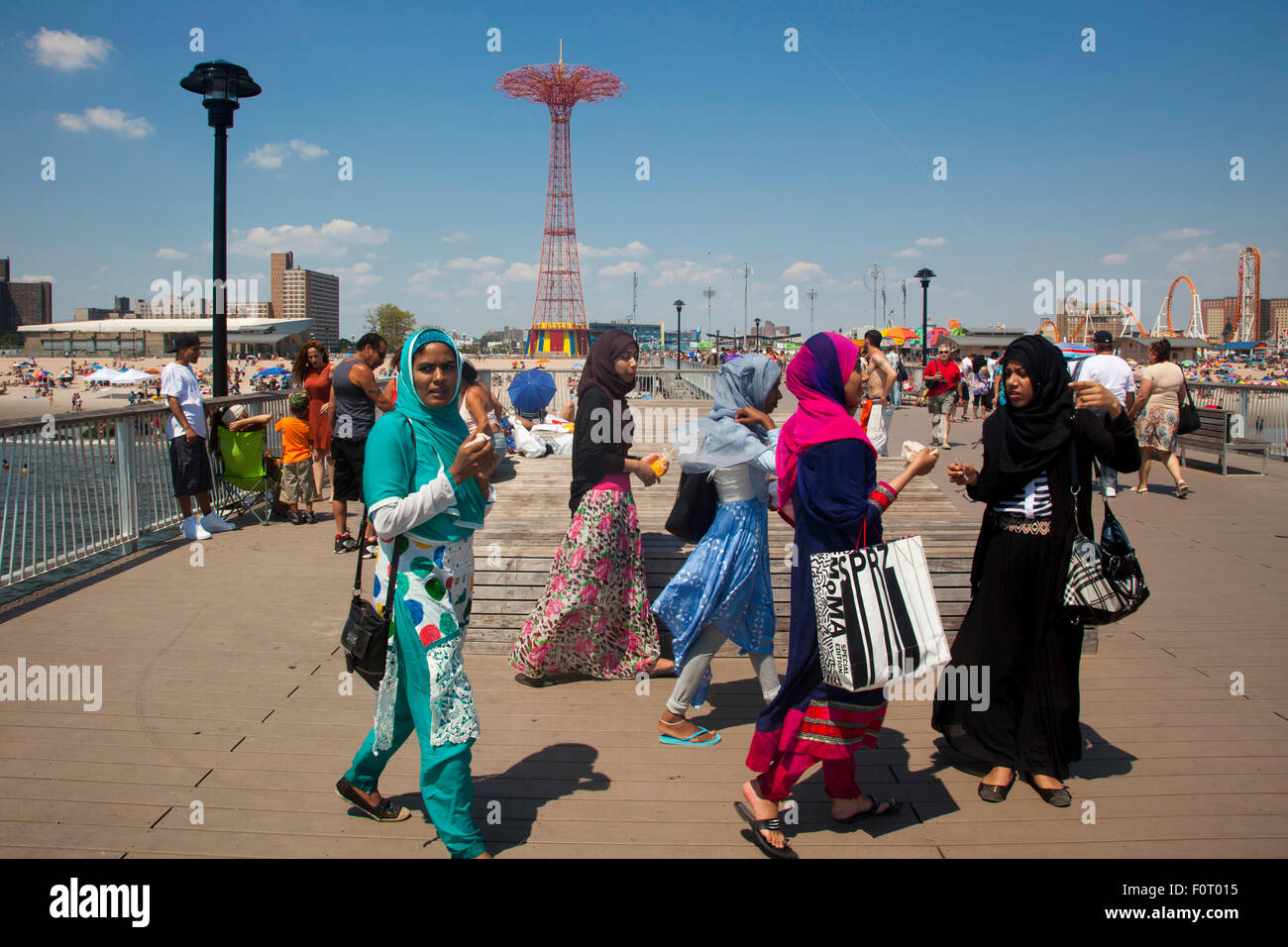 Coney Island, New York City, New York, USA Stock Photo