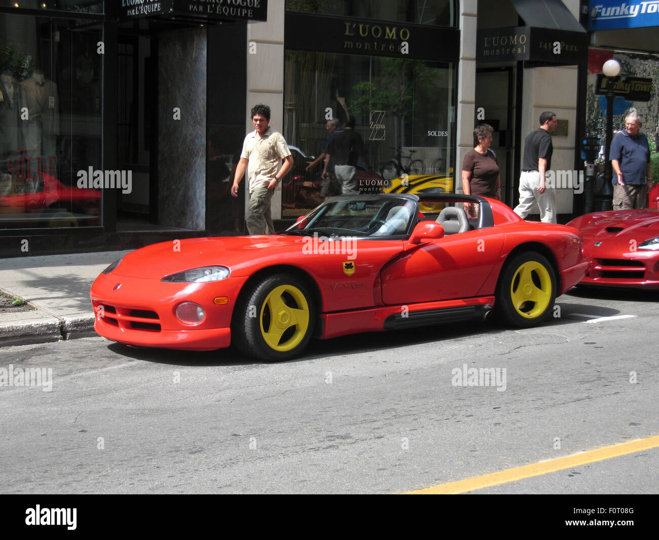 1998 Dodge Viper Rt 10 Red Yellow Wheels Rr Qtr Picture Gallery