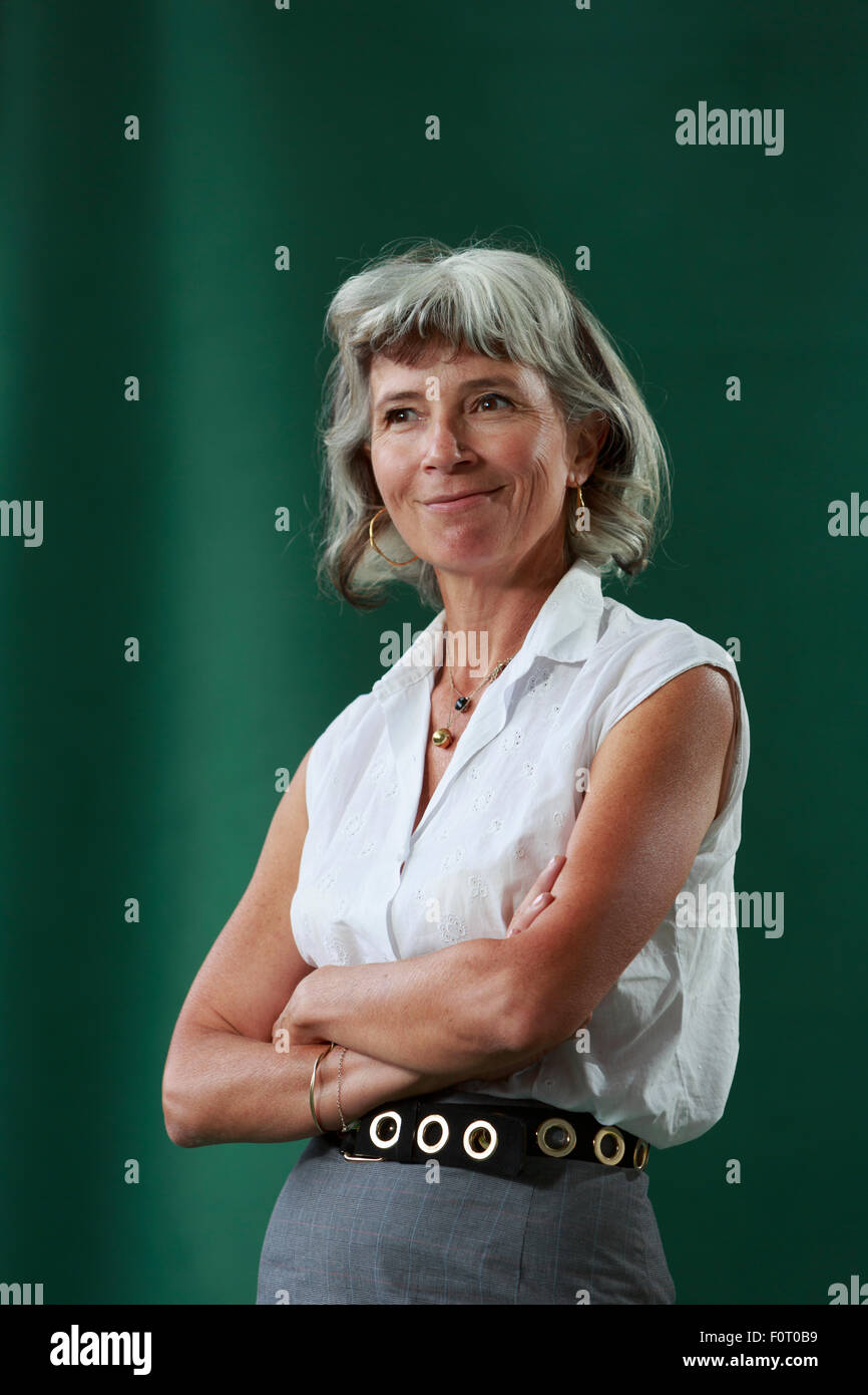 Edinburgh. UK. 20th August. Edinburgh International Book Festival. Day 6 Edinburgh International Book Festival takes place in Charlotte Square Gardens. Christobel Kent. Pako Mera/Alamy Live News Stock Photo