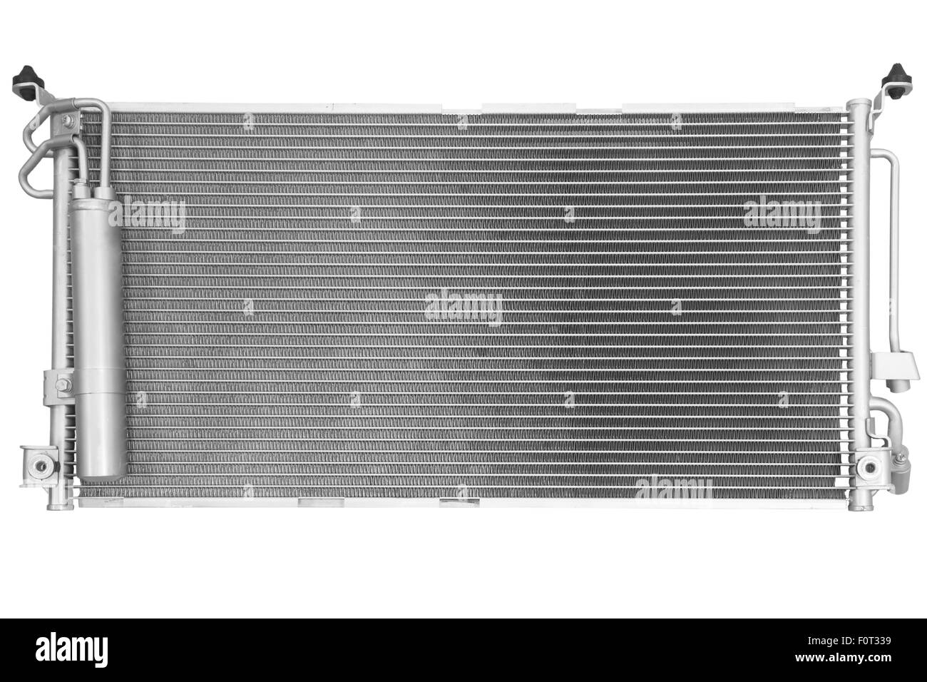 radiator of conditioner on a white background Stock Photo Alamy