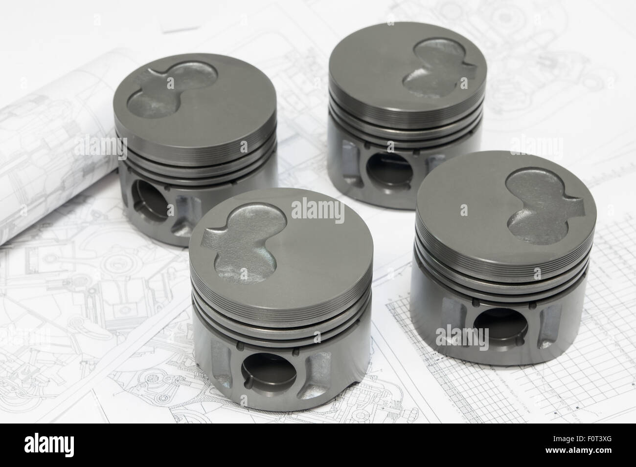 Car engine piston Stock Photo Alamy
