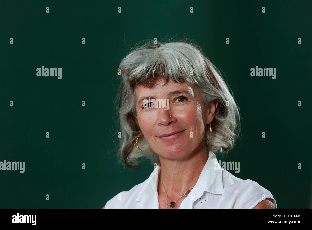 Edinburgh. UK. 20th August. Edinburgh International Book Festival. Day 6 Edinburgh International Book Festival takes place in Charlotte Square Gardens. Christobel Kent. Pako Mera/Alamy Live News Stock Photo