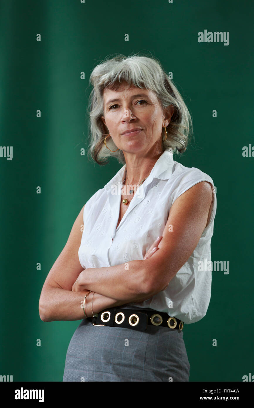 Edinburgh. UK. 20th August. Edinburgh International Book Festival. Day 6 Edinburgh International Book Festival takes place in Charlotte Square Gardens. Christobel Kent. Pako Mera/Alamy Live News Stock Photo