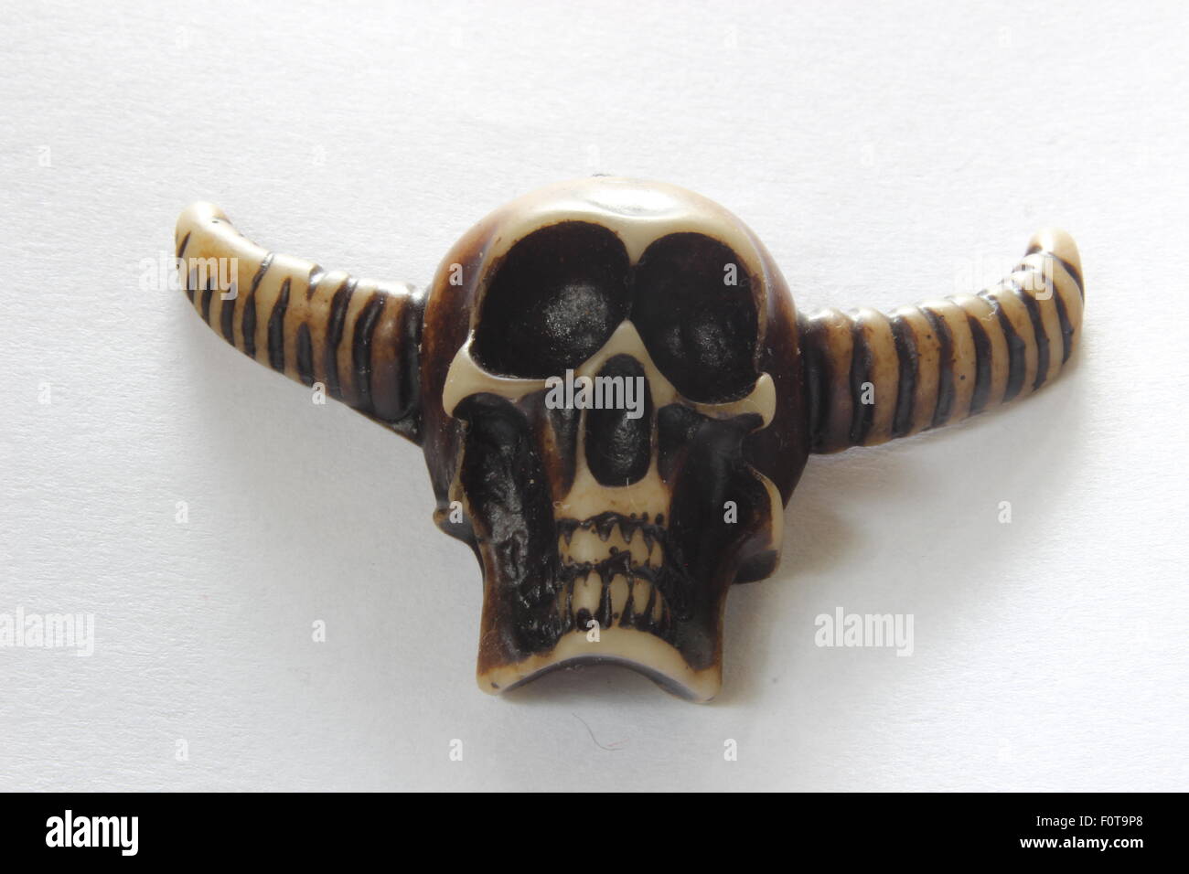 Devil Skull With Mouth Open