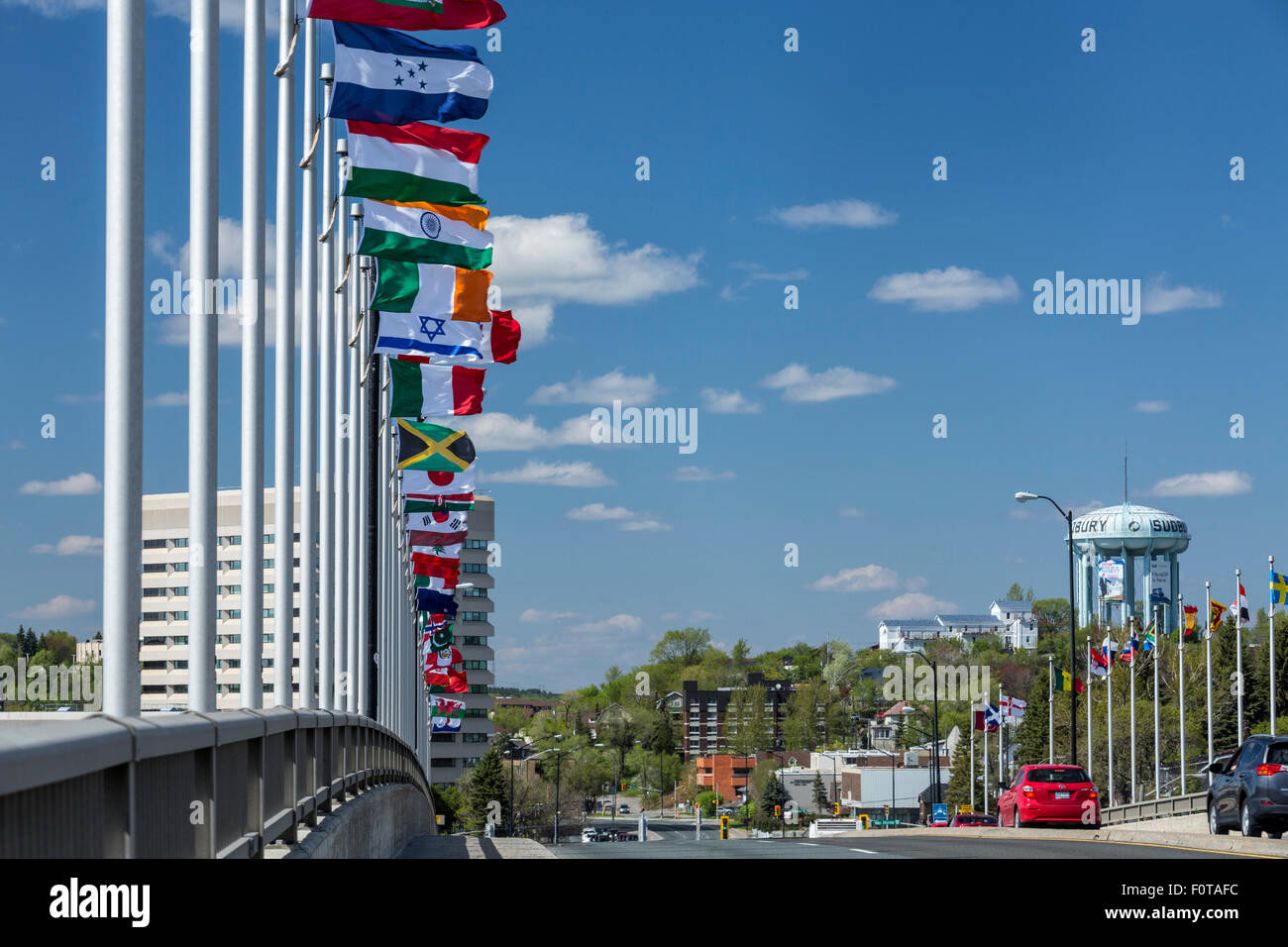 Russian flag to stay on Sudbury's Bridge of Nations, but coming down at  Sault Ste. Marie city hall