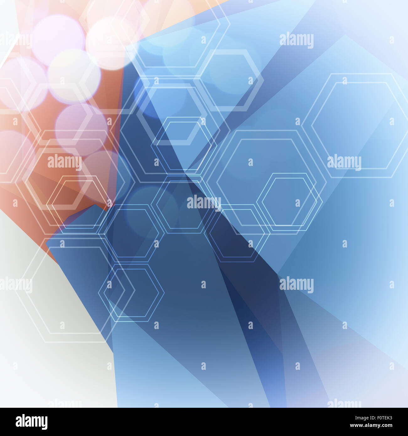 Abstract molecules low poly medical background Stock Photo - Alamy
