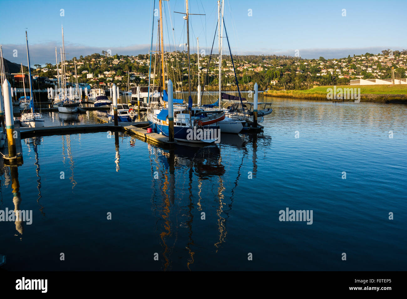 Seaport, Launceston, Tasmania, Australia Stock Photo