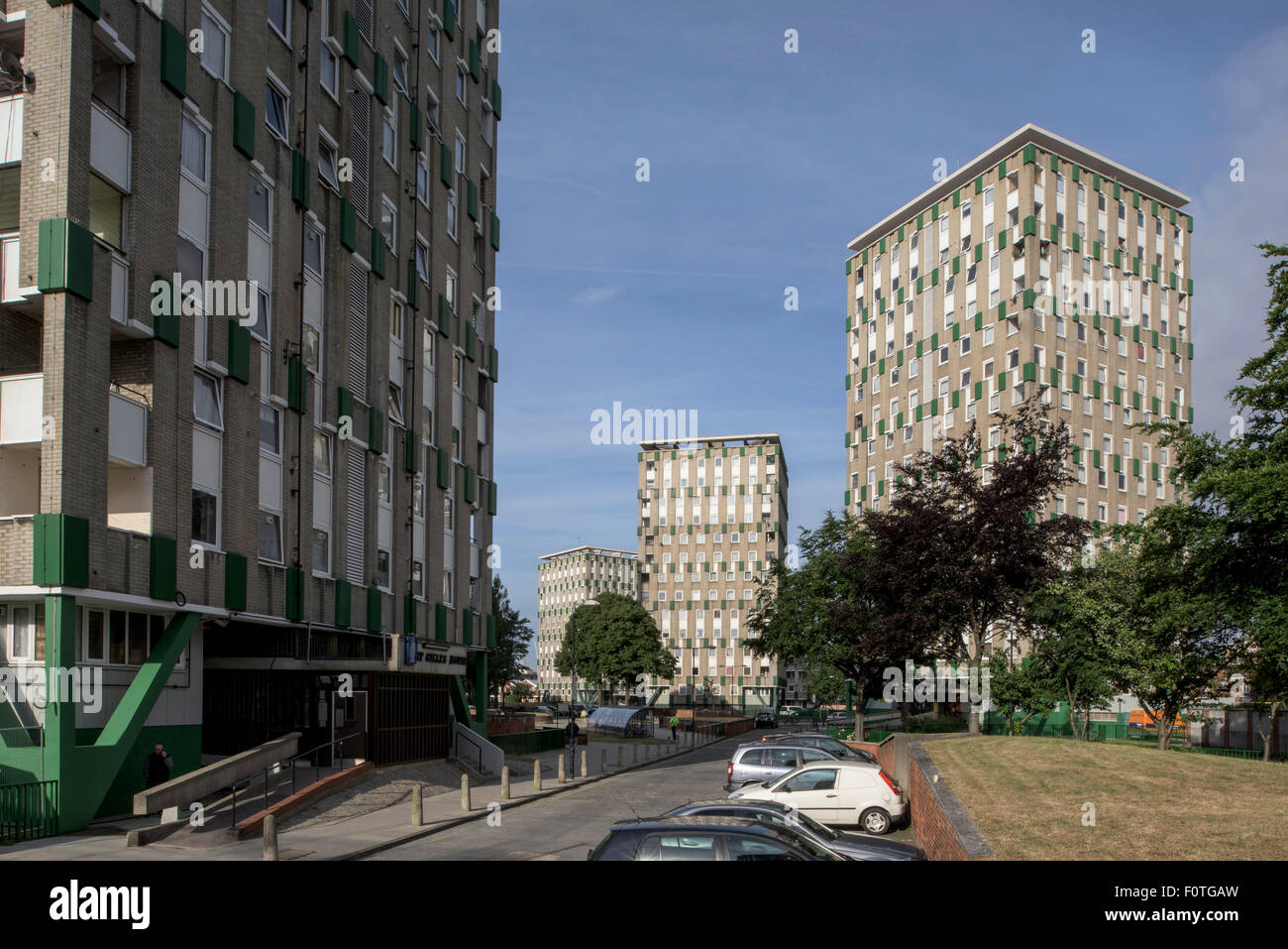 Cranbrook Estate in Tower Hamlets. Cranbrook Estate, Tower Hamlets