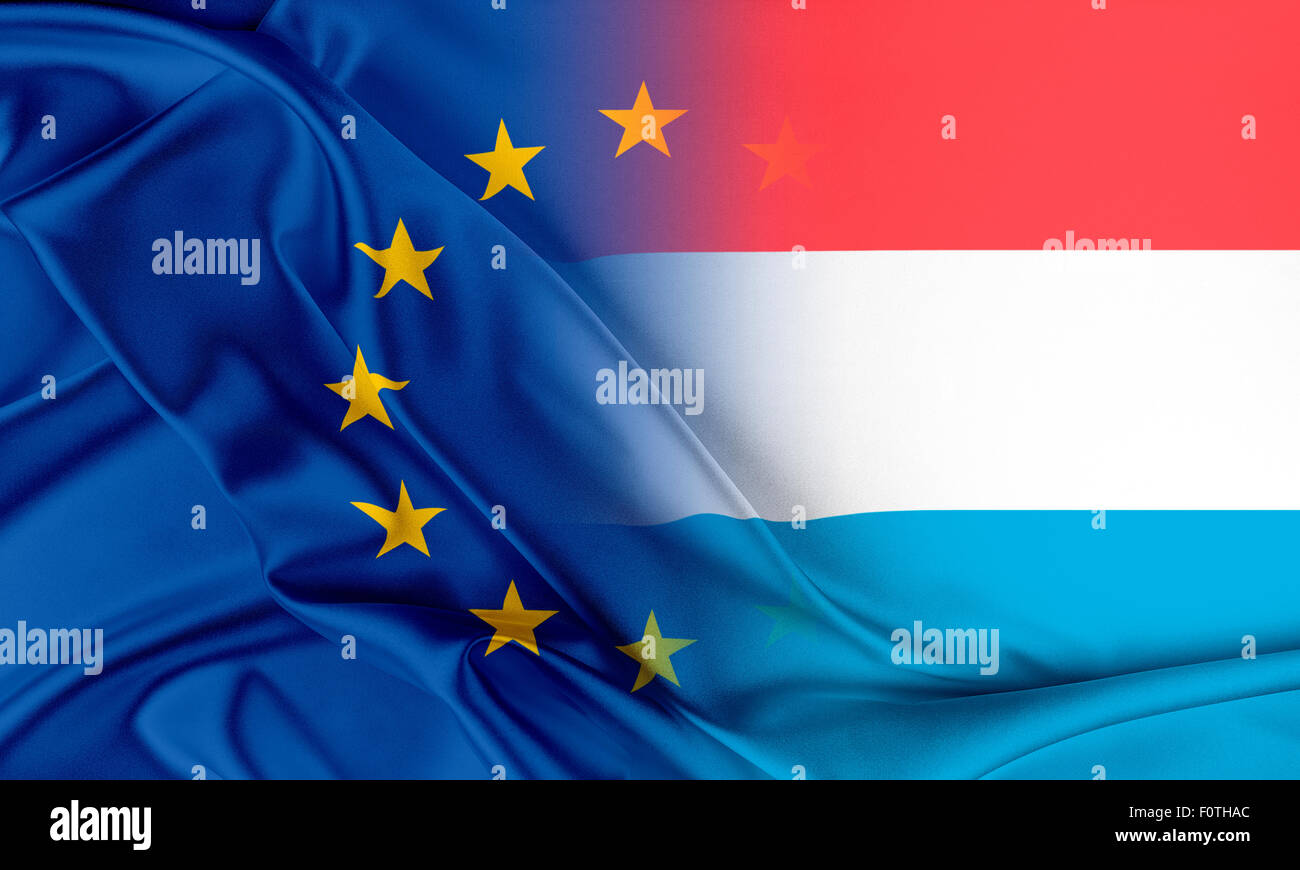 European Union and Luxembourg Stock Photo Alamy